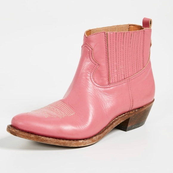 golden goose pink boots